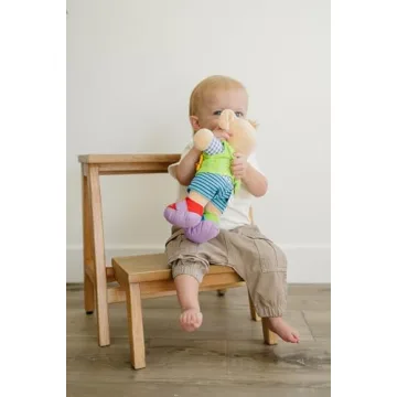 Genius Baby Toys Learn to Dress Doll for Fine Motor Skills - Sensory Buckle Toy - 11" Tall - Learn Fine Motor Skills - Perfect Size for Small Hands - Great for ASD or Fidget Toy