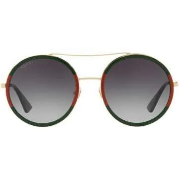 Gucci GG0061S-003 Green Gradient Round Sunglasses