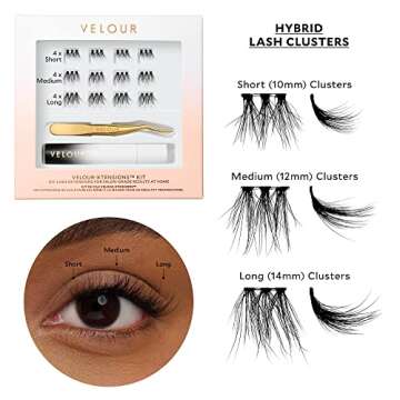 Velour-Xtensions™ DIY Lash Kit for Salon Quality Lashes