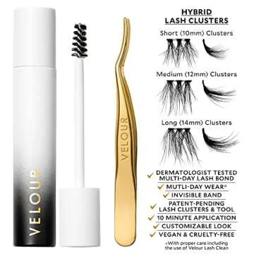 Velour-Xtensions™ DIY Lash Kit for Salon Quality Lashes