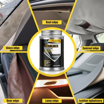 Headliner Repair Glue with Brush - Perfect for Car Upholstery Repairs
