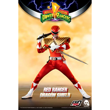 threezero Mighty Morphin Power Rangers Dragon Shield Figure