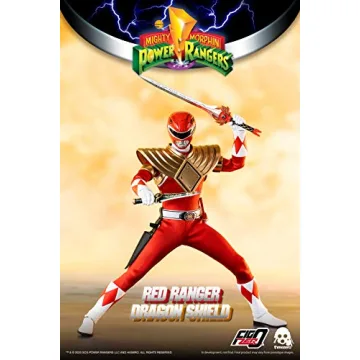 threezero Mighty Morphin Power Rangers Dragon Shield Figure