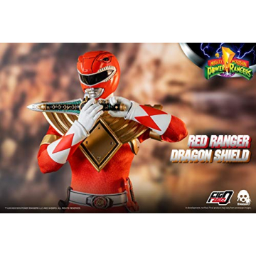 threezero Mighty Morphin Power Rangers Dragon Shield Figure