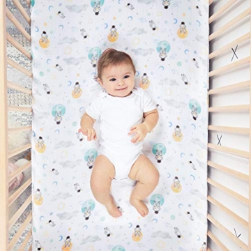 aden + anais Essentials Classic Crib Sheet in Soft Muslin