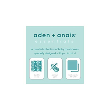 aden + anais Essentials Classic Crib Sheet in Soft Muslin