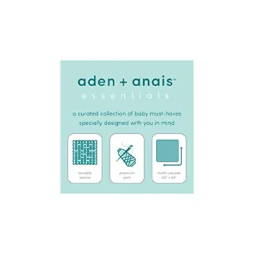 aden + anais Essentials Classic Crib Sheet in Soft Muslin