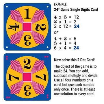 Engaging 24 GAME 96-Card Deck for Ages 12 and Up