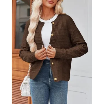 Elegant Zeagoo Women's Cardigan - Cozy Comfort & Style
