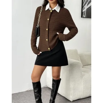 Elegant Zeagoo Women's Cardigan - Cozy Comfort & Style