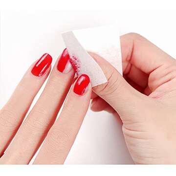 Gel Nail Polish Remover tools 540 PCS Lint Free Nail Wipes Cotton Pads Nail Remover Pads PA-002