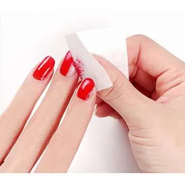 Gel Nail Polish Remover tools 540 PCS Lint Free Nail Wipes Cotton Pads Nail Remover Pads PA-002