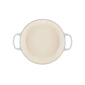 Le Creuset Enameled Cast Iron Signature Braiser, 3.5 qt., Sea Salt