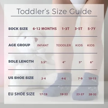 Debra Weitzner Non-Slip Toddler Socks for Active Kids