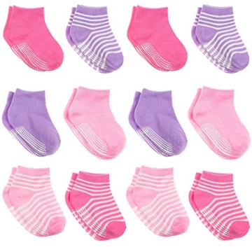 Debra Weitzner Non-Slip Toddler Socks for Active Kids