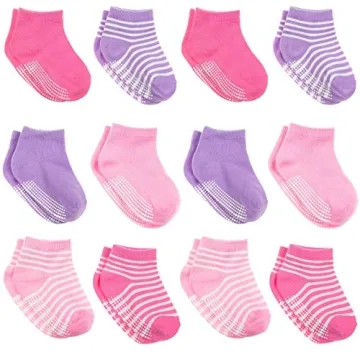 Debra Weitzner Non-Slip Toddler Socks for Active Kids