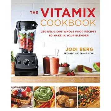 Vitamix A3500 Ascent Series Smart Blender, Professional-Grade, 64 oz. Low-Profile Container Bundle with The Vitamix Cookbook - 250 Delicious Whole Food Recipes