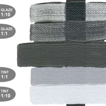 Heavy Body Acrylics by GOLDEN, Graphite Gray, 2 fl. oz. Tube, Professional Acrylic Paint, Opaque