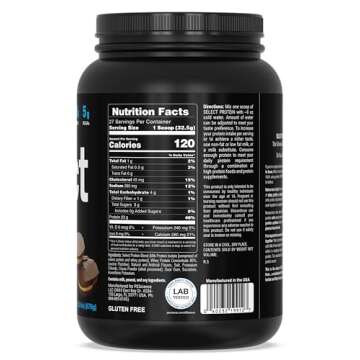 PEScience Select Low Carb Protein Powder 27 Servings Keto Gluten Free