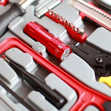 BYB 9 LED Mini Flashlights 4-Pack for All Occasions