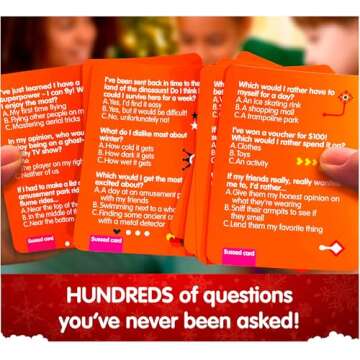 SUSSED The Wacky ‘What Would You Do?’ Social Card Game - Kids Stocking Stuffer & Family Travel G...