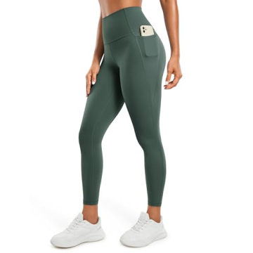 CRZ YOGA Women's Butterluxe Workout Leggings - High Waisted Gym Pants with Pockets, Buttery Soft 25i...