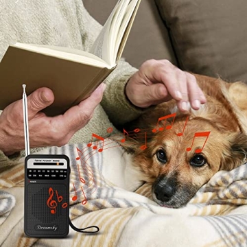 DreamSky Pocket Radios with Loud Speaker and Great Reception