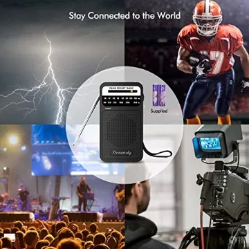 DreamSky Pocket Radios with Loud Speaker and Great Reception