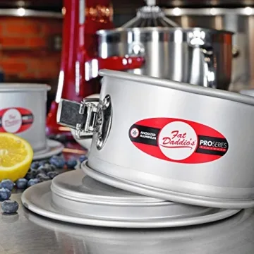 Fat Daddio's Aluminum Springform Pan for Perfect Cheesecakes