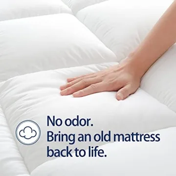 Extra Thick Queen Mattress Topper for Back Pain Relief