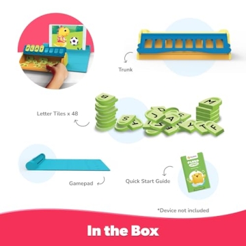 PlayShifu Plugo Letters AR Word Game Kit for Kids