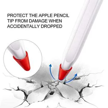 LINGXIU 16 Colors Silicone Nibs Tips Cover Compatible with Apple Pencil 1st and 2nd Generation, Silicone Nibs Caps Slim Lightweight Thin Protective Case Noiseless Drawing Fit iPad Pencil (32 Pack)