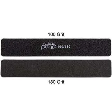 PANA Jumbo Double-Sided Emery Nail File for Perfect Nails