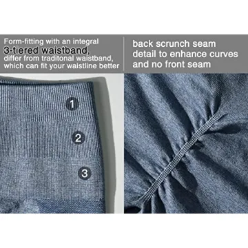 YEOREO Women Intensify Athletic Shorts High Waisted Gym Shorts