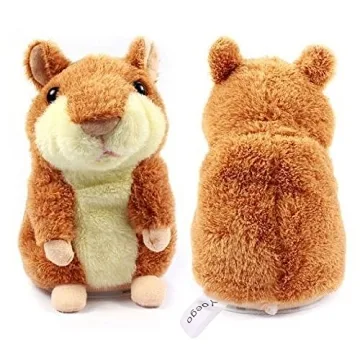 YOEGO Talking Hamster - Funny Interactive Plush Toy