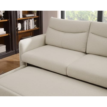 THSUPER 75-Inch Convertible Sofa Bed for RVs and Homes