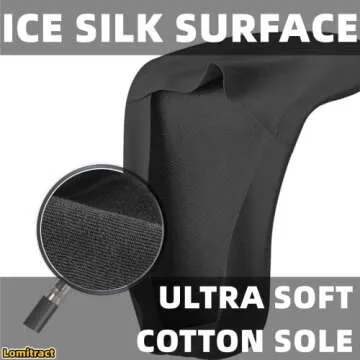 Lomitract Ultra Low Cut No Show Socks with Silicone Grip