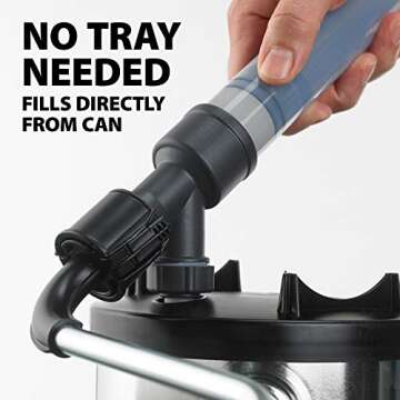 WAGNER SMART Paint Roller - 22 Oz Capacity for Easy Painting