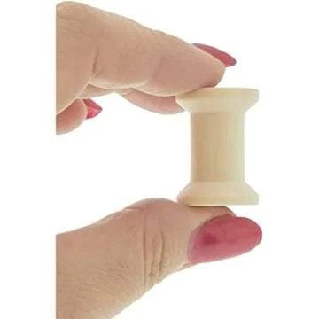 Okuna Outpost 140 Unfinished Wooden Spools for Crafts