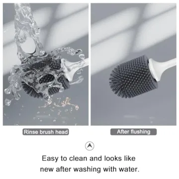 Lefree Silicone Toilet Brush and Holder for Effective Cleaning