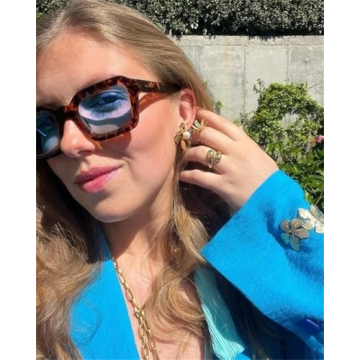 Trendy Square Sunglasses for Men Women Retro Chic Shades 2025