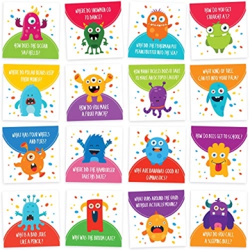 Party Profi Lunch Box Jokes for Kids - 60 Cute Inspirational and Motivational Thinking of You Notes ...