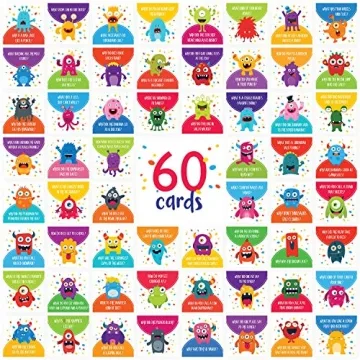 Party Profi Lunch Box Jokes for Kids - 60 Fun Cards