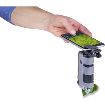 Carson MicroFlip Pocket Microscope - STEM Learning Tool