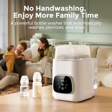 Momcozy KleanPal Pro Baby Bottle Washer for Easy Cleaning