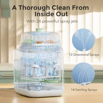 Momcozy KleanPal Pro Baby Bottle Washer for Easy Cleaning