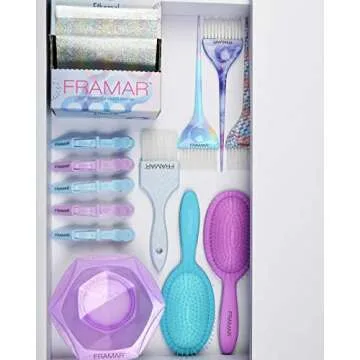 Framar Ethereal Pop Up Hair Foil, Aluminum Foil Sheets, Hair Foils For Highlighting - 500 Foil Sheets