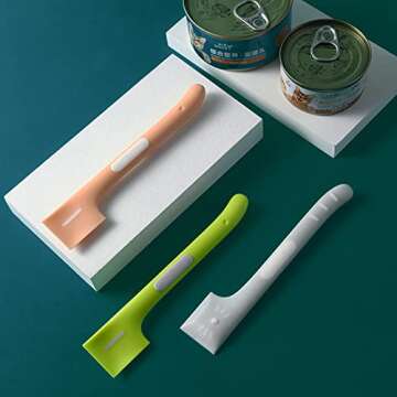 YEYUNTO Pet Food Can Spoons Set of 3 for Easy Feeding