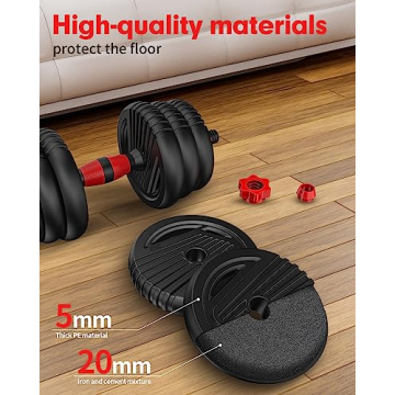 Adjustable Dumbbells Set for Home Gym Fitness