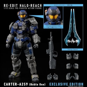 Carter-A259 Halo: Reach Exclusive 1:12 Scale Figure